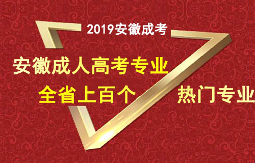 安徽成人高考专业