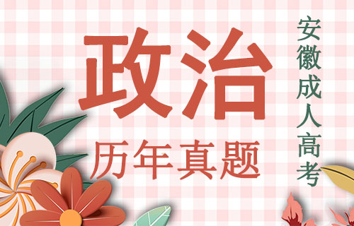 2010年安徽省成人高考专升本政治真题