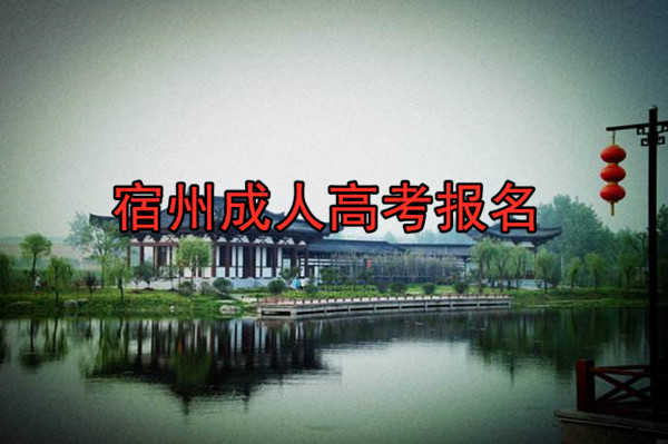 安徽宿州成人高考报名