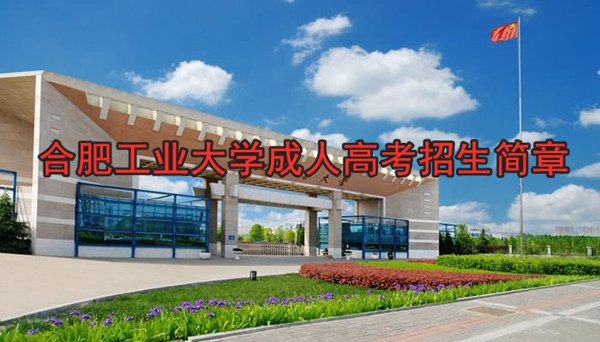 合肥工业大学成人高考报名
