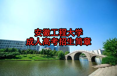 安徽工程大学成人高考报名