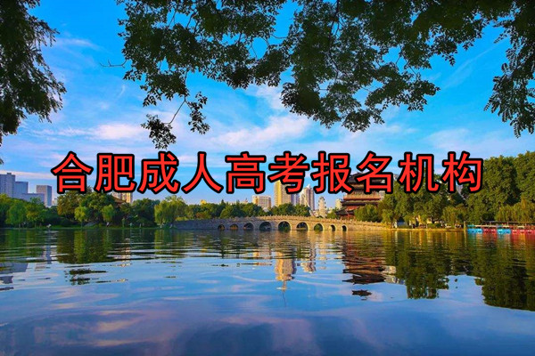 合肥成人高考报名机构