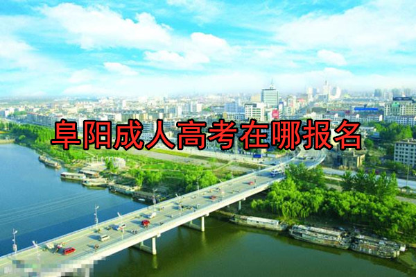 阜阳成人高考在哪报名 阜阳成人高考在哪报名