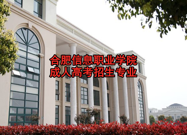 合肥信息职业学院成人高考招生专业 合肥信息职业学院成人高考招生专业