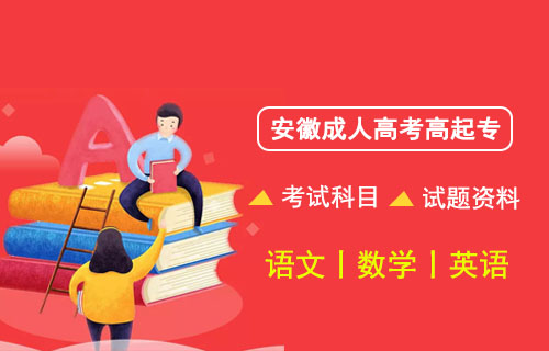 安徽成人高考高起专考什么