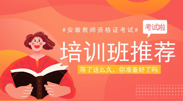 安徽省教师资格证培训班哪家好