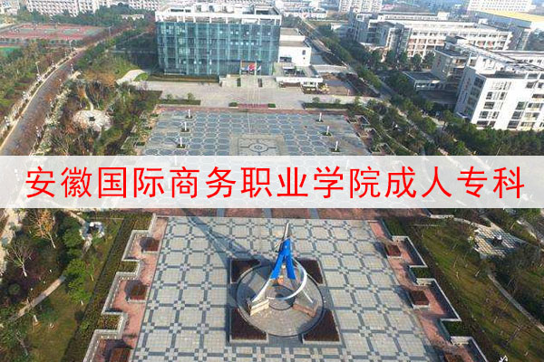 安徽国际商务职业学院成人大专文凭报考