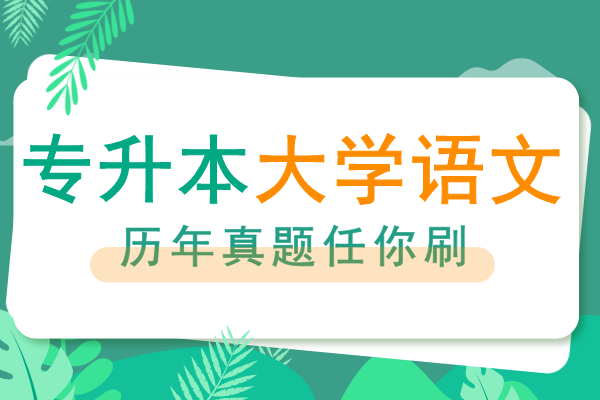 2020年安徽成人高考专升本《大学语文》模拟卷