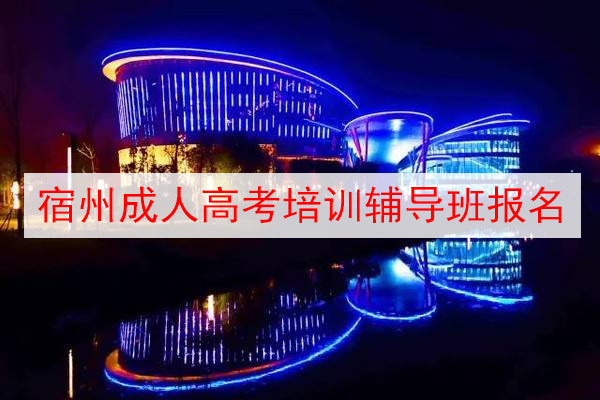 宿州成人高考培训辅导班报名