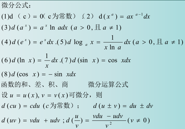 成人高考专升本《高等数学》公式定理3 成人高考专升本《高等数学》公式定理3