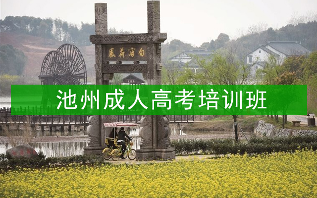 池州成人高考培训班