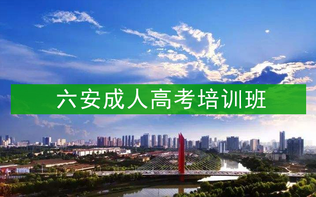六安成人高考培训班
