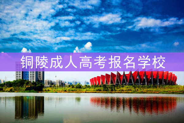 铜陵成人高考报名学校