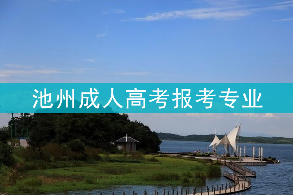 池州成人高考报考专业