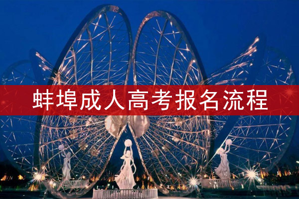 蚌埠成人高考报名流程
