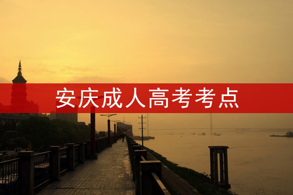 安庆成人高考考点