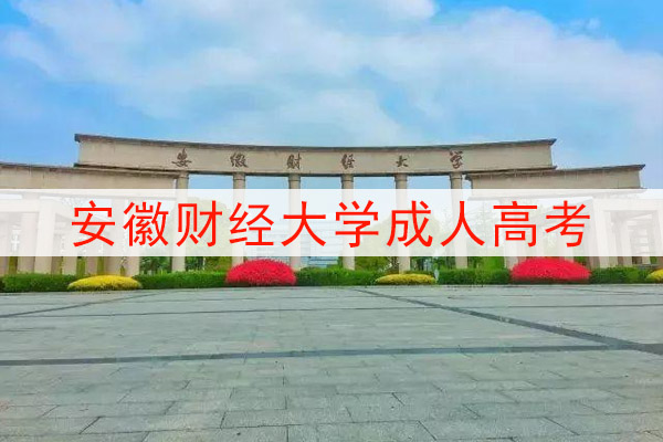 安徽财经大学成人高考