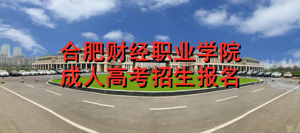 合肥财经职业学院成人高考招生报名