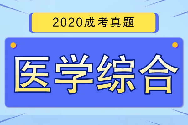 2020年成人高考专升本《医学综合》考试真题