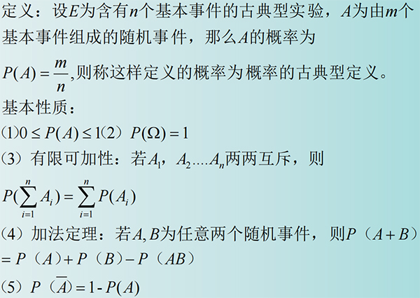 事件的概率