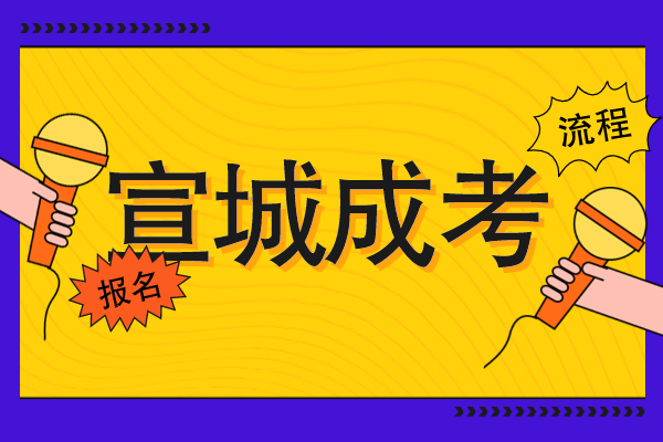 宣城成人高考怎么自己报名