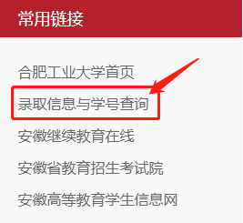 合肥工业大学成人高考录取结果查询 合肥工业大学成人高考录取结果查询