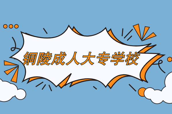 铜陵成人大专学校在哪个区